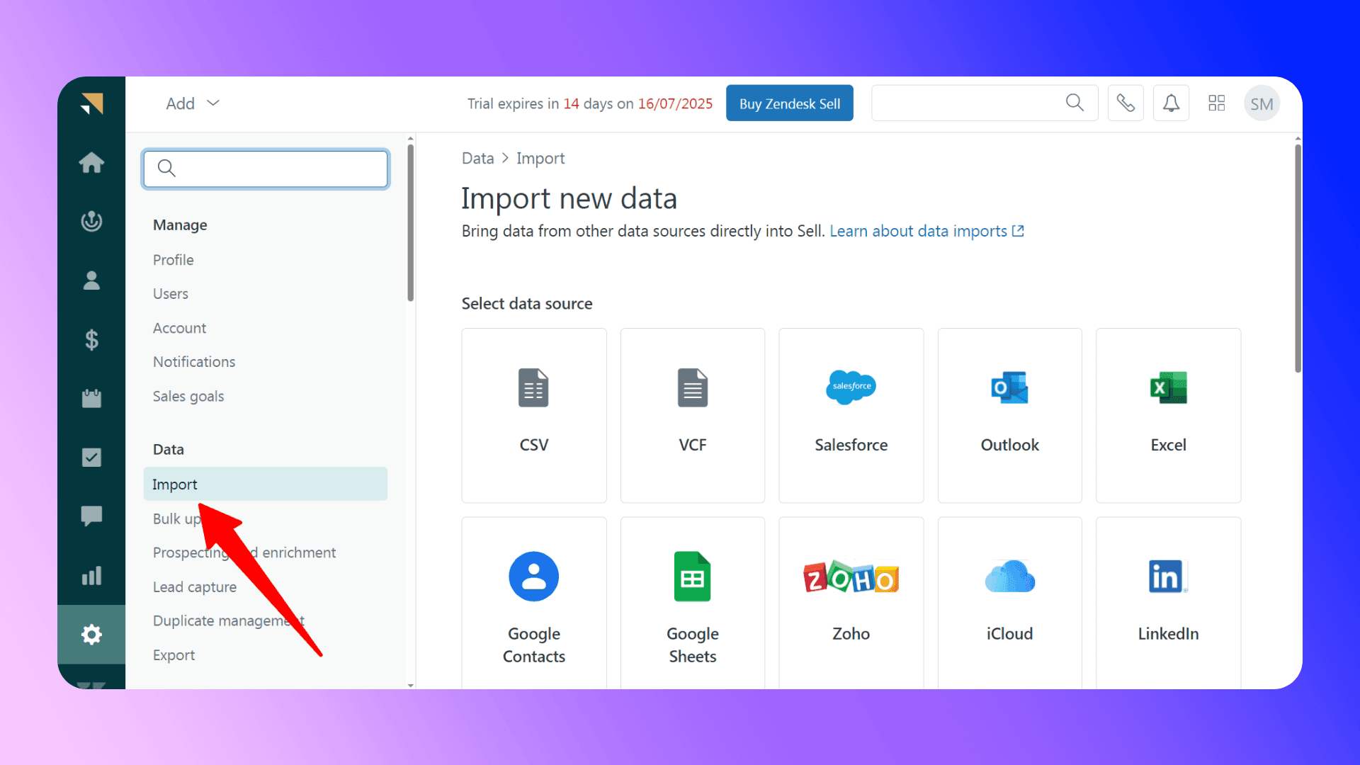 How to Import Contacts into Zendesk Sell