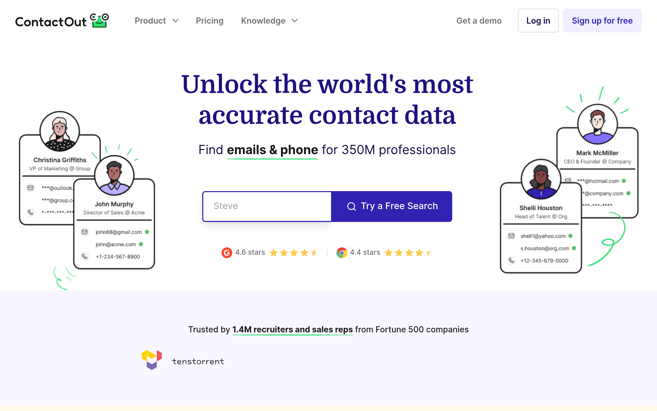 ContactOut — unlock the world's most accurate contact data